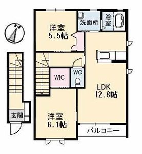 プラセール花華　Ａ棟 A0203号室
