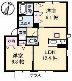メゾンＭ　Ｂ棟 B0103号-16