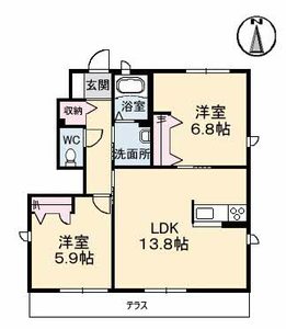 クレセール　Ｂ棟 B0103号-13