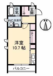 ウィスティリア　Ｂ棟 B0208号室