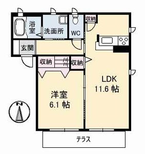 プログレス　Ｃ棟 C0107号室