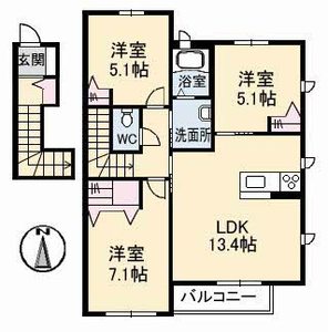 レジェルテ　Ａ棟 A0202号-2