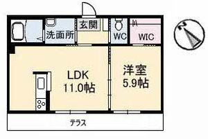 サン・フィークス　Ａ棟 A0102号-4