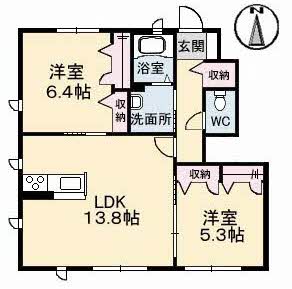 シェリール　Ａ棟 A0102号-16