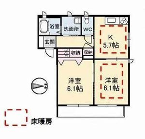 ウインドミル　Ｂ棟 B0105号-16