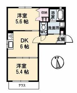 オリーブコート　Ｂ棟 B0107号-16
