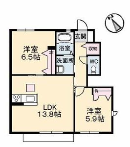 リブラン　Ｂ棟 B0105号-5