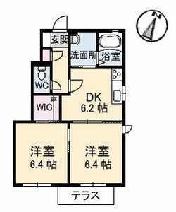 リブラン　Ｄ棟 D0110号-16