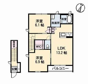 エクリール　Ｃ棟 C0207号室