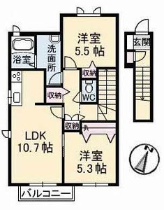 リアン B棟 B0205号-14
