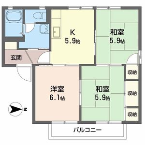 クレセント・トウヨウ　Ａ棟 A0201号-2