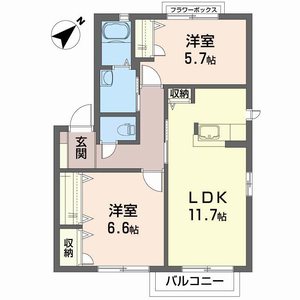 セフィラハイツⅡ　Ｂ棟 B0201号室