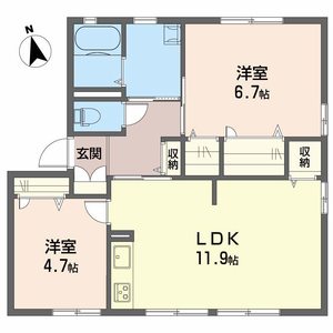 ファミール・ビレジ　Ｃ棟 C0101号-16