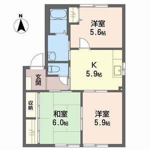 ハイツ岩郷　Ａ棟 A0101号室