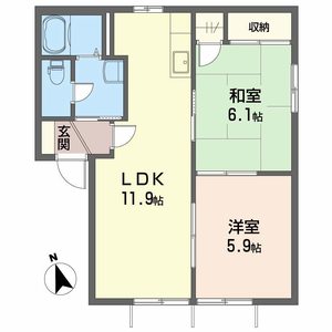 ハウスセレーノ A0102号室