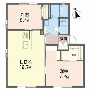 ハイツ足達　Ｂ棟 B0101号室