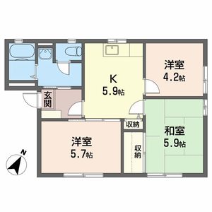 ブレッシング岡山 A0102号室