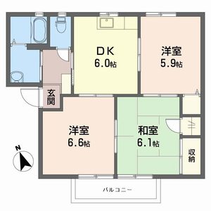 ハートハイツ　Ａ棟 A0202号室