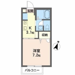 シャーメゾン比島　Ａ棟 A0202号室