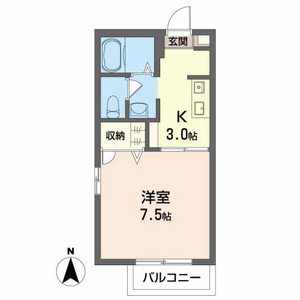 シャーメゾン・ソレイユ　Ａ棟 A0101号室