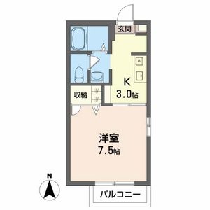 シャーメゾン・ソレイユ　Ａ棟 A0103号室