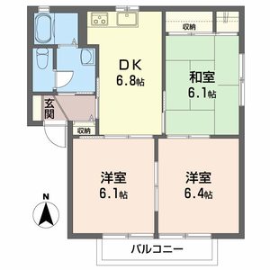 アメニティ朝倉　Ａ棟 A0102号室