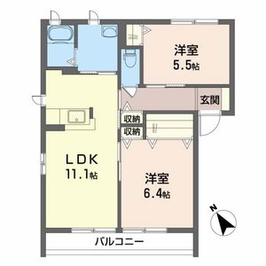 ポラリス　Ｇ G0201号室