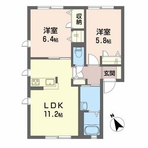 クオレール大橋Ａ棟 A0101号室