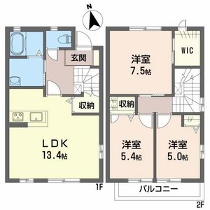 ファルカスⅡ　Ａ棟 A0102号-2