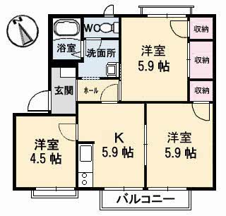 サンファミリア　Ｂ棟B0206-2