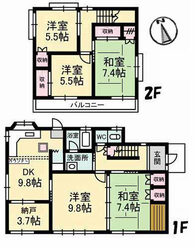 北浜町一戸建て-1