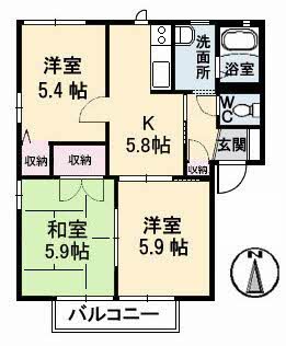 ディアス田の口　　Ａ棟A0201-2