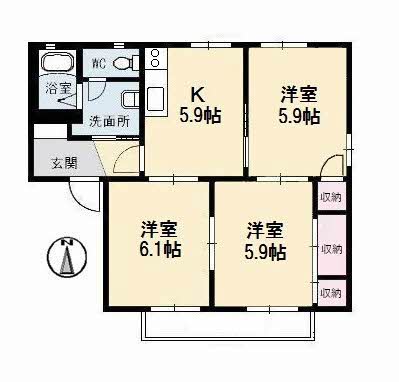 グランシード　Ｃ棟 C0107号-11