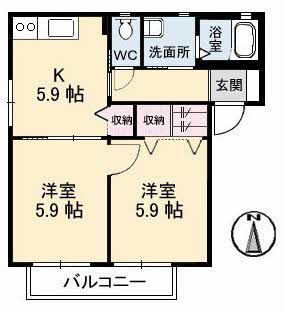 サンハイツ　Ｄ棟A0205-2