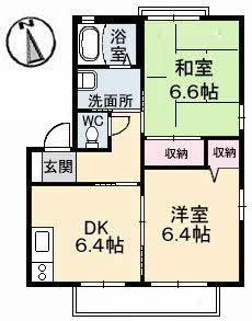 メテオール A棟 A0101号-3