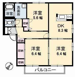 ディアス2000 A棟 A0202号-16