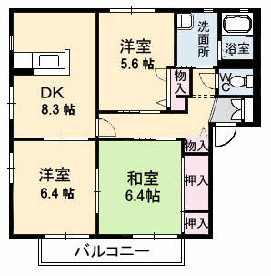 ディアス２０００　　Ｂ棟B0203-2