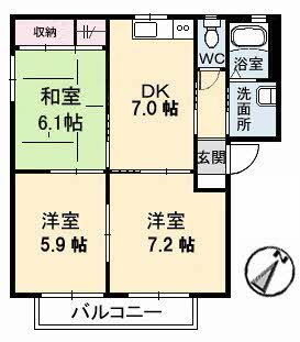 メゾン デラ W B棟 B0103号-12
