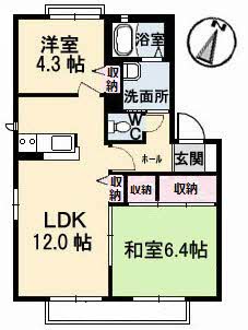 ノーザンライツ　Ｂ棟B0105-2