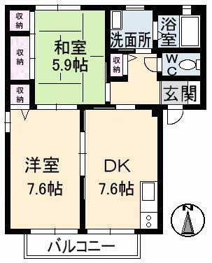 メゾンひまわり　Ａ棟 A0101号-14