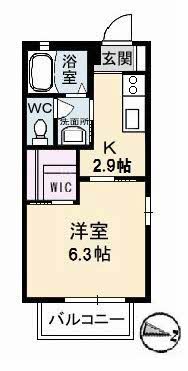 アンシャンテ　新田　Ｂ棟B0203-2