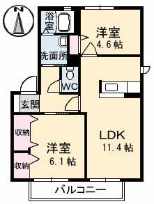 バリュージュサンヨー B棟 B0203号-16