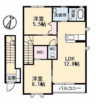 プラセール花華　Ａ棟 A0203号-4