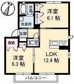 メゾンＭ　Ｂ棟 B0203号-16