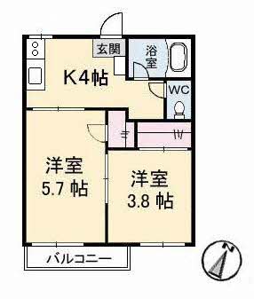 北浦コーポ A0203号-13