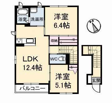 ＫＯ．レジデンス　Ｂ棟B0202-2