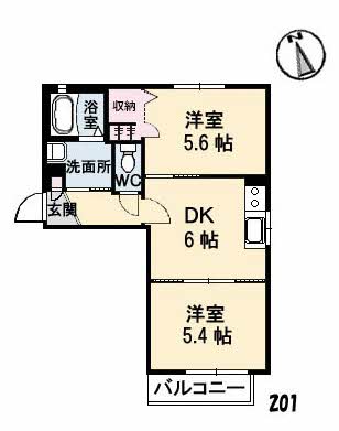 ラ・パルテール中畝 A0201号-13