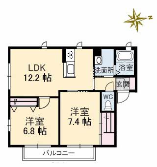 ジョリカⅢ　Ｂ棟A0203-2