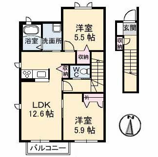 ウィンズ　Ｆ棟 F0215号-14