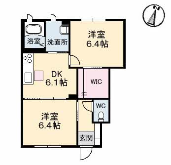 シャーメゾンきびじ　Ａ棟 A0102号-4